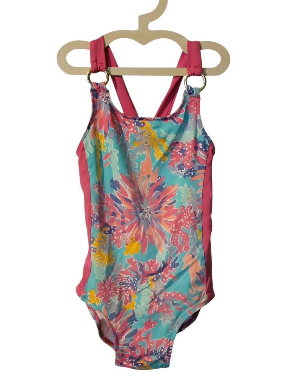 LILLY PULITZER Girls One‎ Piece Swimsuit Size 2